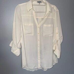 Expression Off-White Portofino Blouse